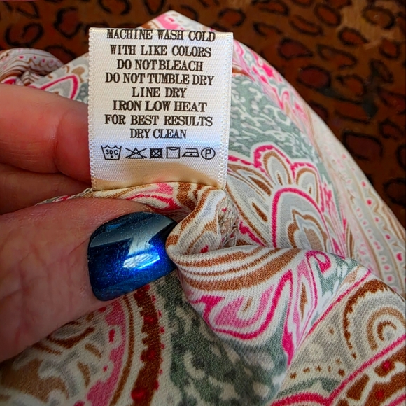 NWOT Paisley Maxi Dress - Picture 7 of 7